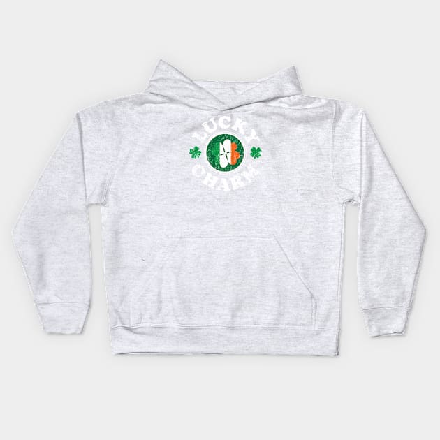 Lucky Charm Kids Hoodie by St_Patricks_Day17